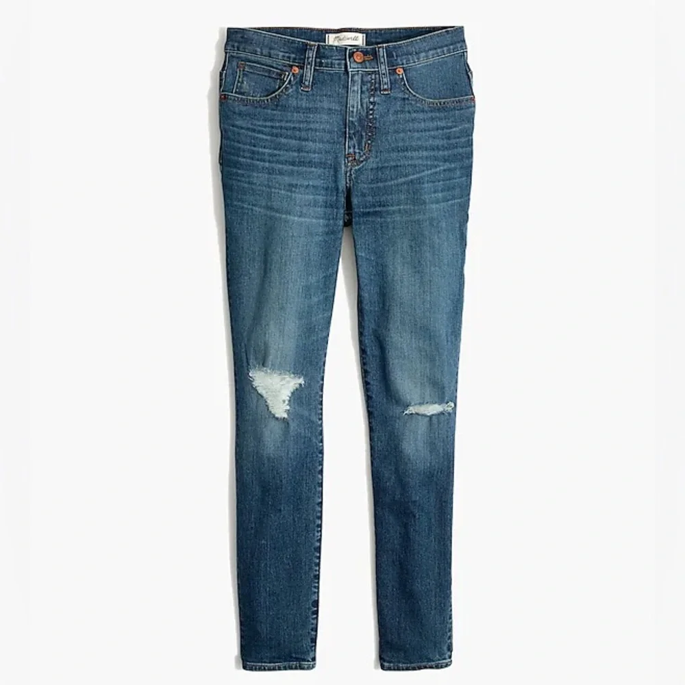 Madewell 9" Mid-Rise Skinny Crop Jeans in Delmar Wash: Eco Edition size 30 - Picture 1 of 13